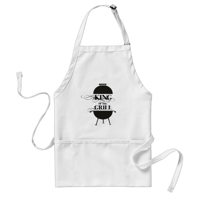 King Of The Grill Adult Apron (Front)