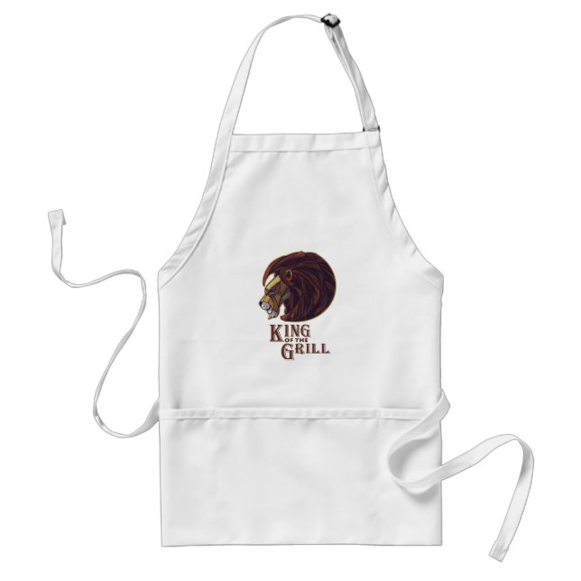 King of the Grill Adult Apron (Front)