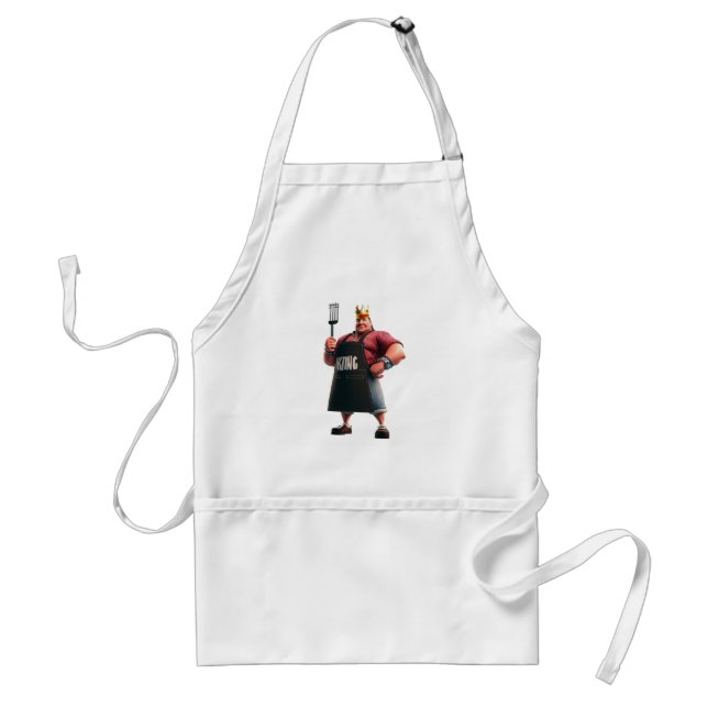 King of the Grill Adult Apron (Front)