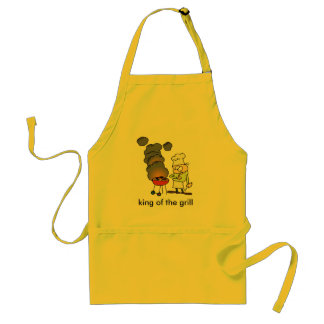 king of the grill adult apron