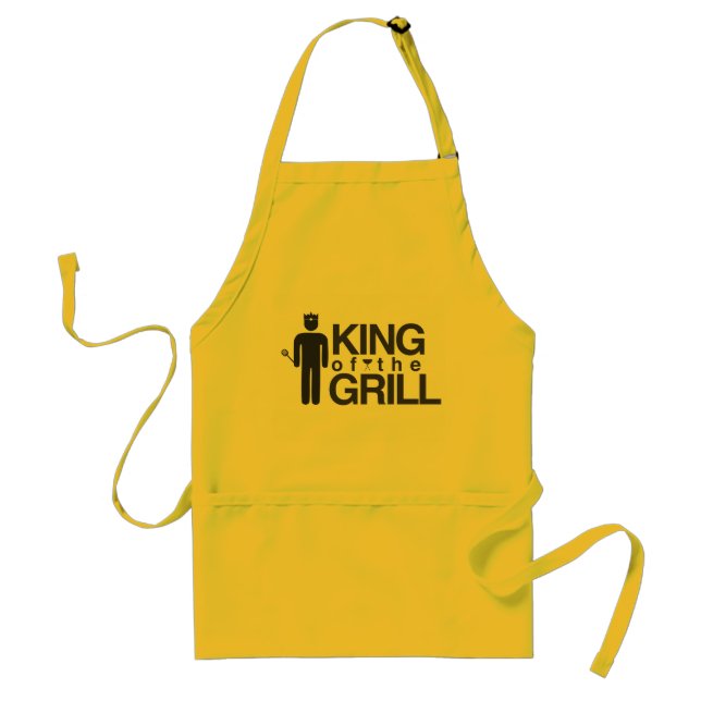 King of the Grill Adult Apron (Front)