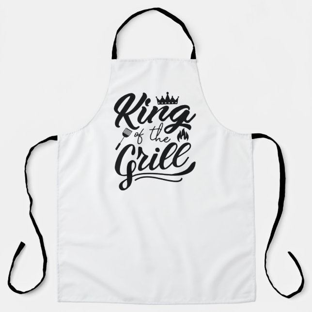 King Of The Grill Apron (Front)