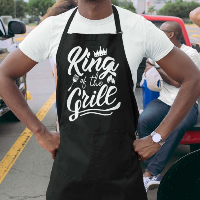 King Of The Grill Apron (Creator Uploaded)