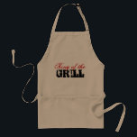 King of the grill aprons<br><div class="desc">King of the grill aprons for bbq kings. Barbecue gift for men.</div>