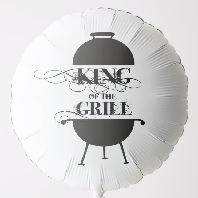 King Of The Grill Balloon (Front)