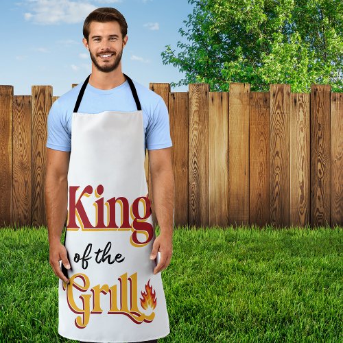 King of the Grill Barbecue Apron