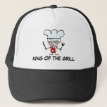 King Of The Grill Bbq Hat at Zazzle