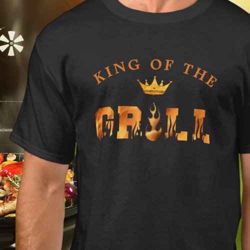 King of the Grill BBQ T_Shirt