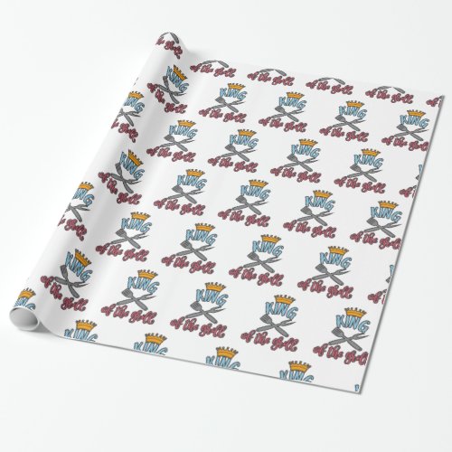 King Of The Grill Best Grilling Design Idea Wrapping Paper
