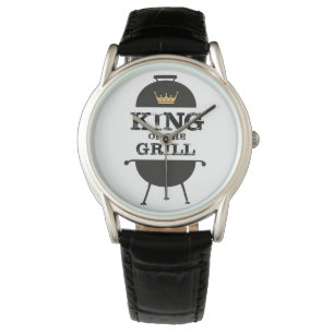 King Of The Grill, Black Gold Crown Watch