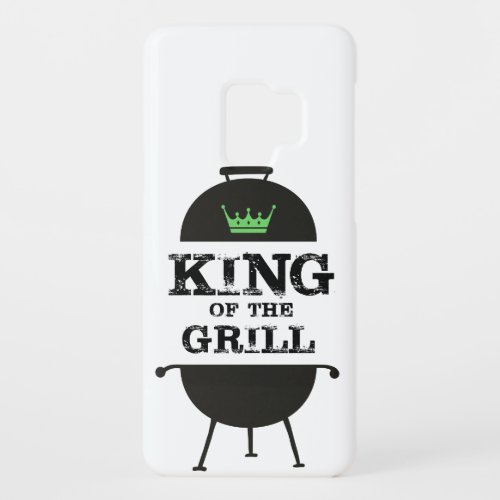 King Of The Grill Black Green Crown Case_Mate Samsung Galaxy S9 Case