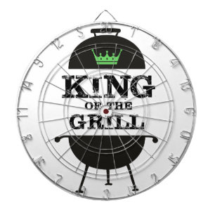 King Of The Grill, Black Green Crown Dart Board