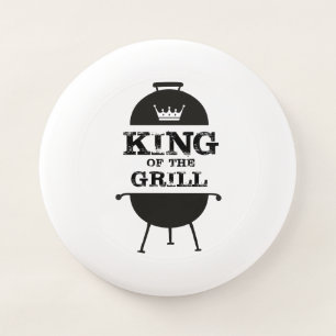 King Of The Grill, Black White Crown Wham-O Frisbee