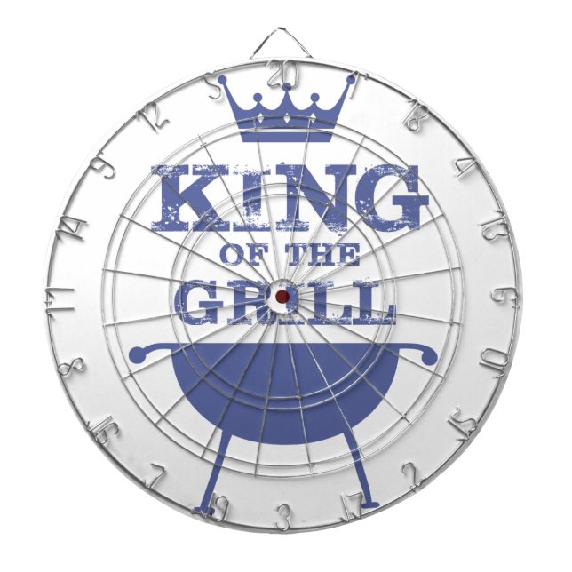 King Of The Grill, Blue Dart Board (Front)
