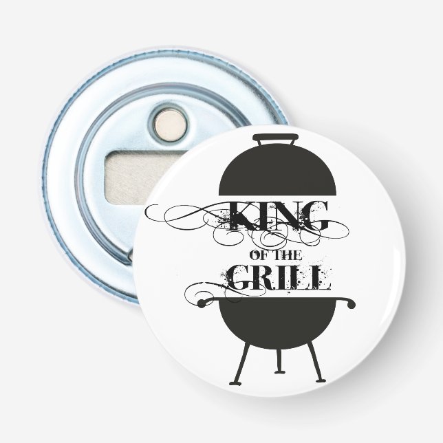 King Of The Grill Bottle Opener (Front)