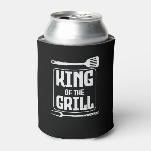 King of the GRILL Can Cooler