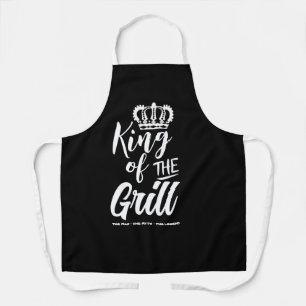 King of the Grill Chef Apron - Custom Mens Apron