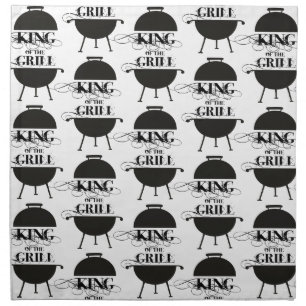 King Of The Grill Cloth Napkin