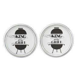 King Of The Grill Cufflinks