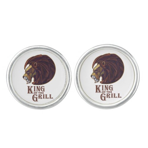 King of the Grill Cufflinks