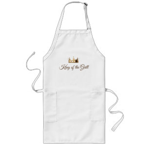 King of the Grill Gold Crown Apron
