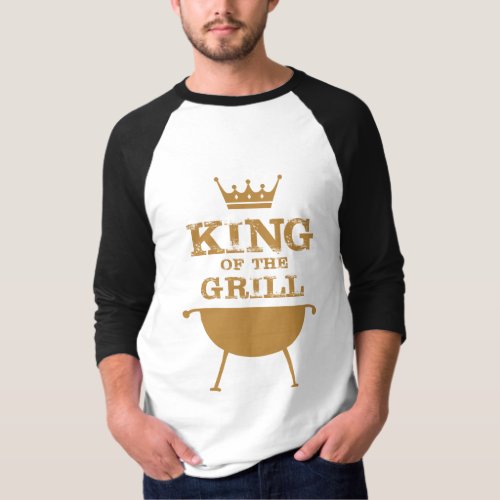 King Of The Grill Gold T_Shirt