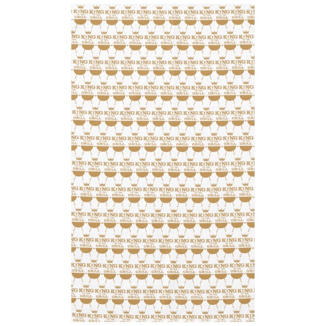 King Of The Grill, Gold Tablecloth (Front)