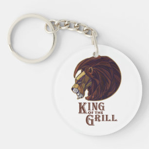 King of the Grill Keychain