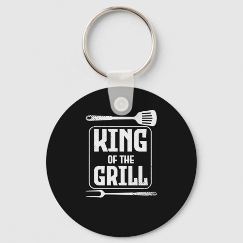 King of the GRILL Keychain
