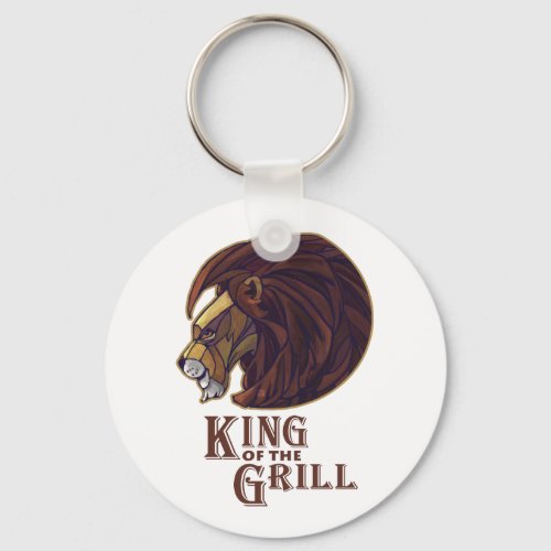 King of the Grill Keychain