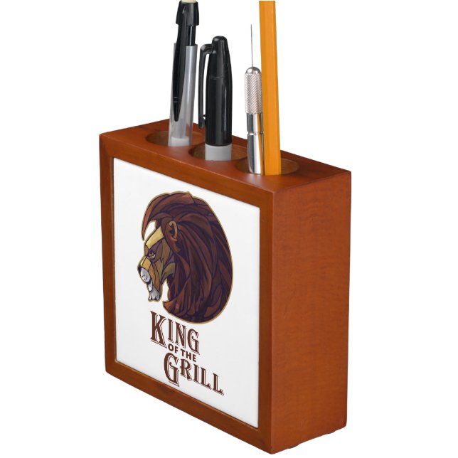 King of the Grill Pencil Holder (In Situ)