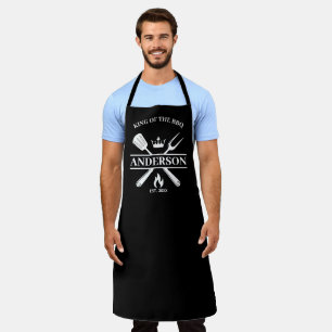 King of the Grill Personalized BBQ Apron