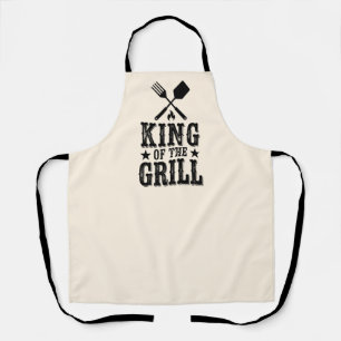 King of The Grill Personalized BBQ Master Apron