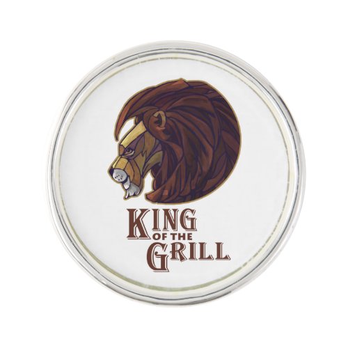 King of the Grill Pin