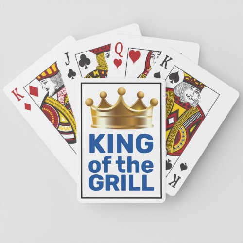 King Of The Grill Playing Cards