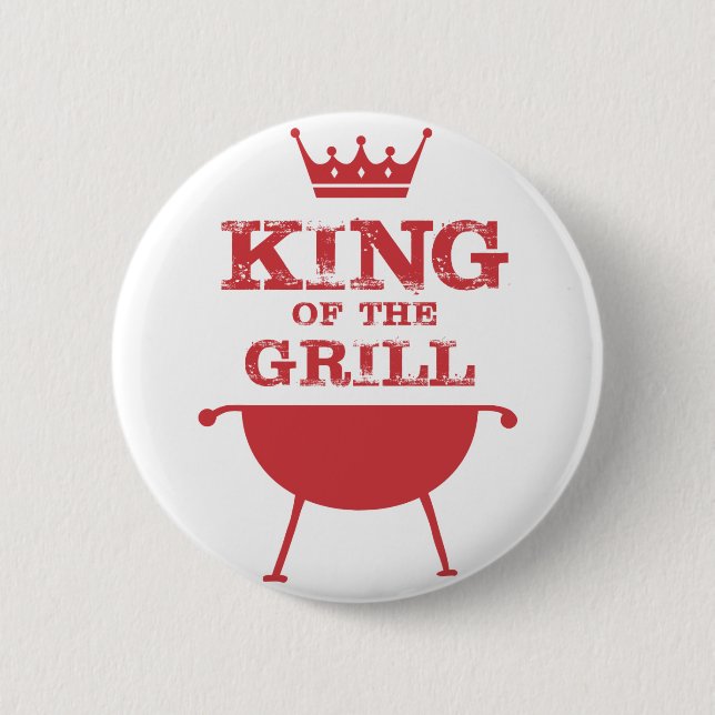 King Of The Grill, Red Button (Front)