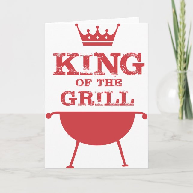 King Of The Grill, Red Card (Front)