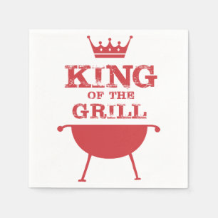 King Of The Grill, Red Napkins