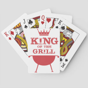 King Of The Grill, Red Poker Cards