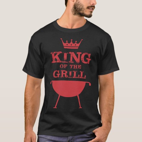 King Of The Grill Red T_Shirt