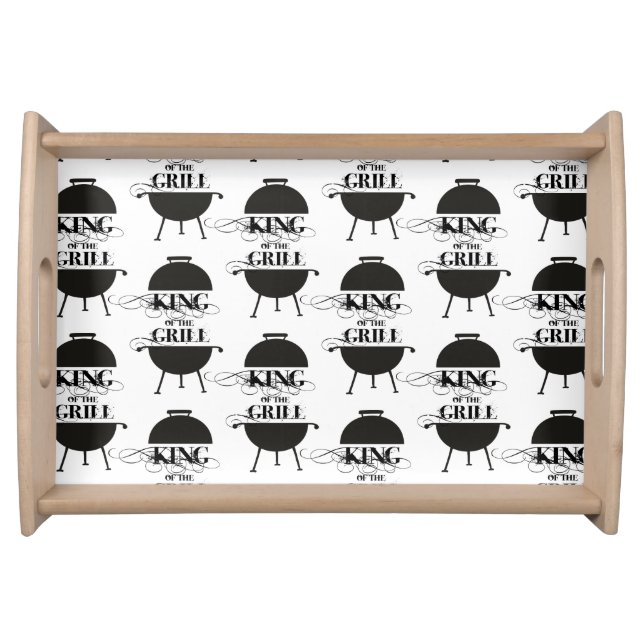 King Of The Grill Serving Tray (Front)