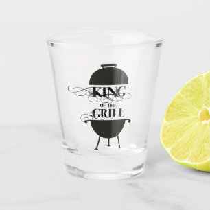 King Of The Grill Shot Glass
