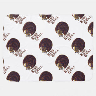 King of the Grill Swaddle Blanket