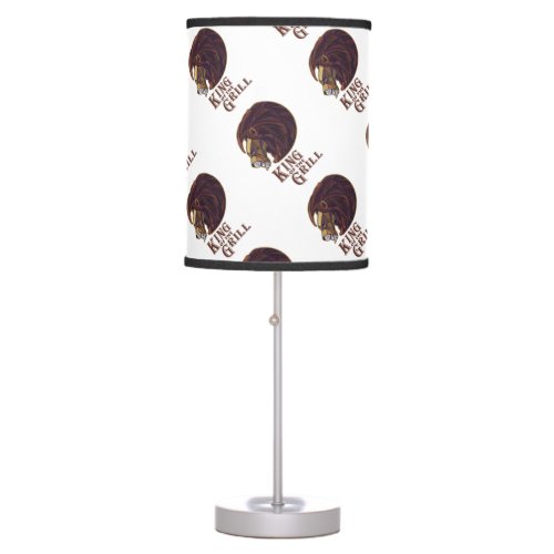 King of the Grill Table Lamp