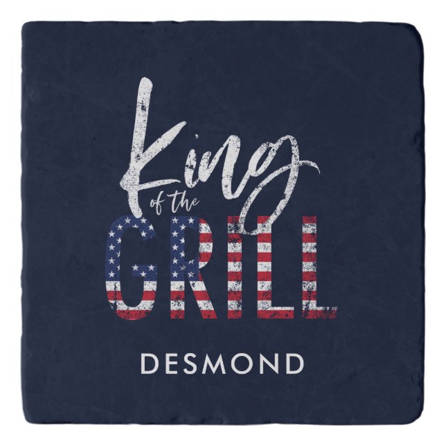 King of the grill  trivet (Front)