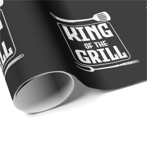 King of the GRILL Wrapping Paper
