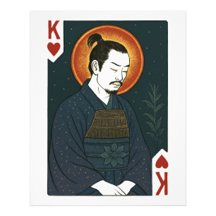 King of the Hearts - The Samurai Photo Print