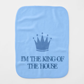 KING OF THE HOUSE BURP CLOTH