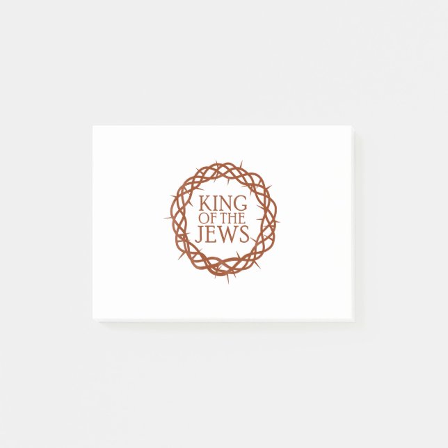King of The Jews Post-it Notes (Front)