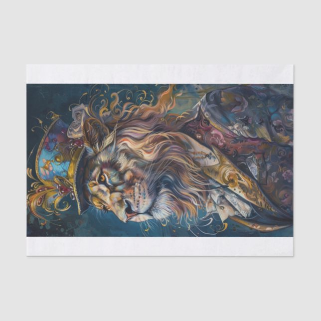 King of the Jungle14 Tissue Paper (Front)